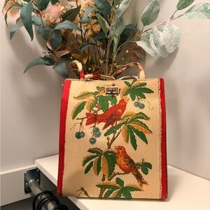 Margaret Smith vintage bag with birds 🐦